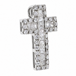 Baguette Diamond Cross Pendant  68618