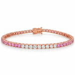 Diamond Blossom Tennis Bracelet 69886