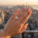 Eclipse Pear & Oval Ring 71515