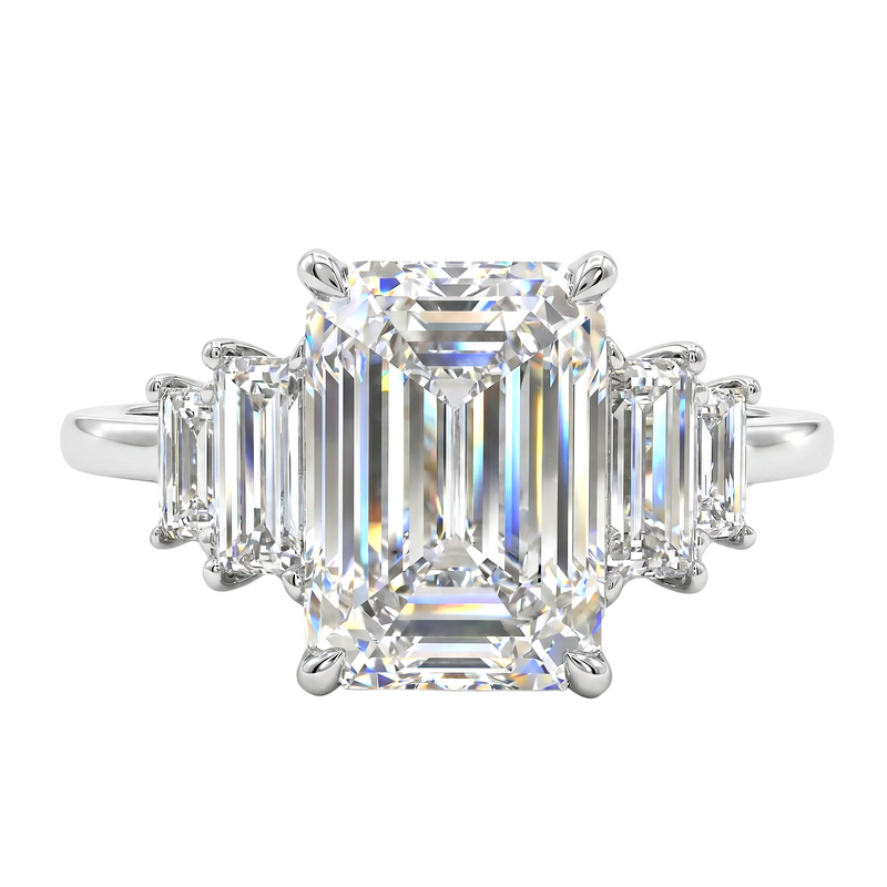 Clara Emerald Engagement Ring 70982