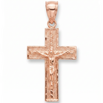 10K Gold Jesus Cross 57084