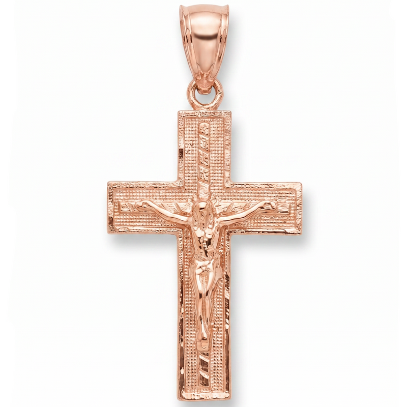 10K Gold Jesus Cross 57084
