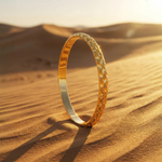21K Golden Treasury Bangle 71469