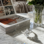 Rosaline Three Stone Engagement Ring 71499