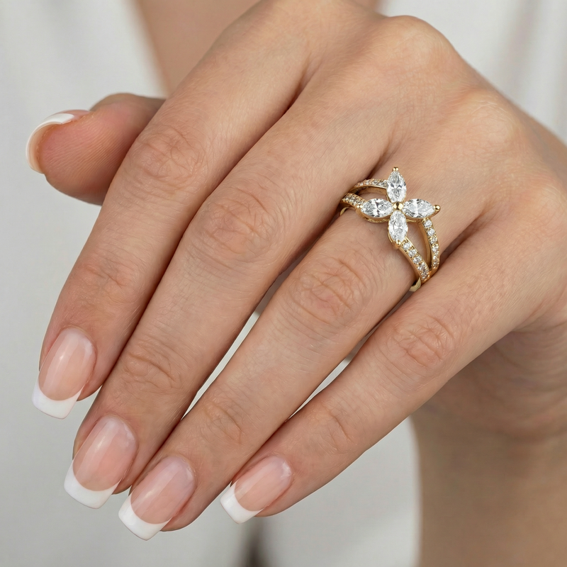 Butterfly Diamond Ring (Lab) 69780