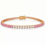 Diamond Blossom Tennis Bracelet 69886