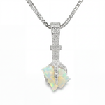 Limited Quantity Free Form Opal Eagle Claw Pendant 71296