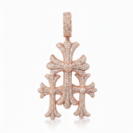 Triple Cross Pendant 71317