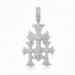 Triple Cross Pendant 71317