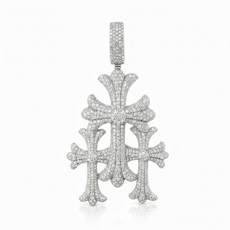 Triple Cross Pendant 71317