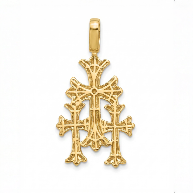Triple Cross Pendant 71317