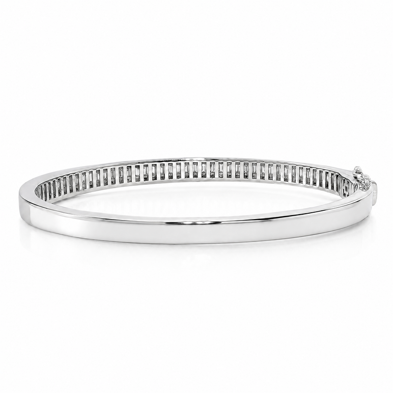 Luxe Channel Set Diamond Bangle 71320