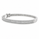 Luxe Channel Set Diamond Bangle 71320