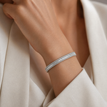 Luxe Channel Set Diamond Bangle 71320