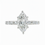 Marquise Diamond Engagement Ring  2 CT 71343