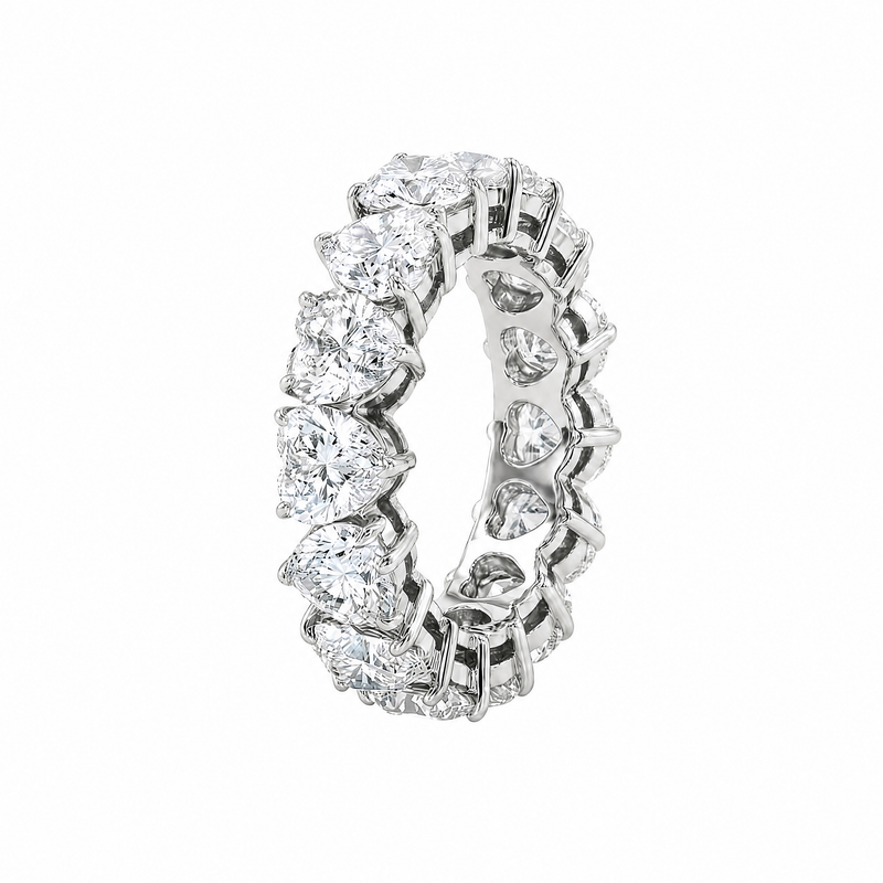 Heart Eternity Diamond Ring 71224