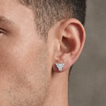 14K Gold Bull Studs Earrings 71370