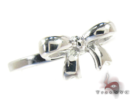 Girls Ribbon Gold Ring 27079 - Image 1