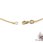 Glossy Gold Necklace 28415 - Image 4