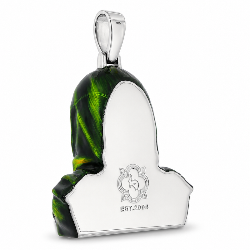 Glow In The Dark Scorpion Mask Pendant 70711