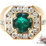 Mens Godfather Emerald Ring 26036 - Image 2
