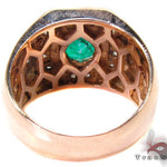 Mens Godfather Emerald Ring 26036 - Image 5