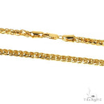 14k Yellow Gold Solid Thin Wheat chain 3.5mm 20 inches   68274 - Image 3
