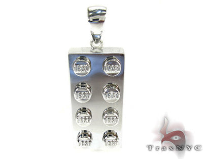 Gold Lego Pendant 26939 - Image 1