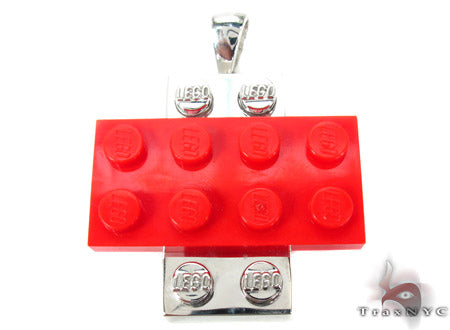 Gold Lego Pendant 26939 - Image 5