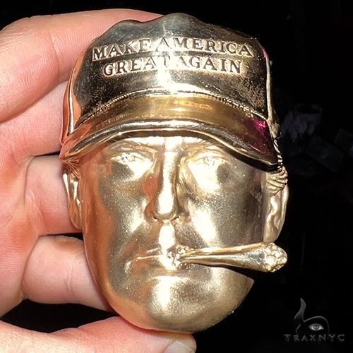 Gold 45 Trump Pendant