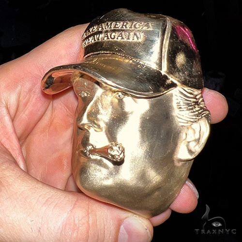 Gold 45 Trump Pendant