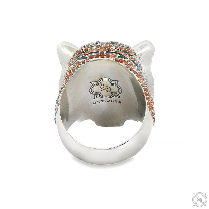 Golden Jungle Tiger Ring in 14K Gold, photo 5 of 6