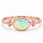 Golden Aura Opal Ring 71815