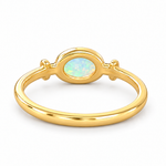 Golden Aura Opal Ring 71815