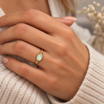 Golden Aura Opal Ring 71815
