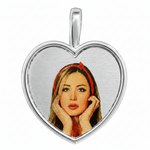 Golden Heart Photo Pendant 71433