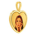 Golden Heart Photo Pendant 71433