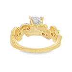Golden Laurel Engagement Ring 71123