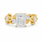 Golden Laurel Engagement Ring 71123