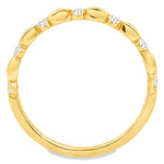 Golden Marquise Diamond Ring, view 7