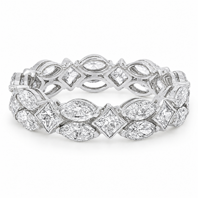 Golden Prism Lab-Grown Diamond Ring in 14K Gold
