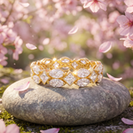 Golden Prism Diamond Ring 71208