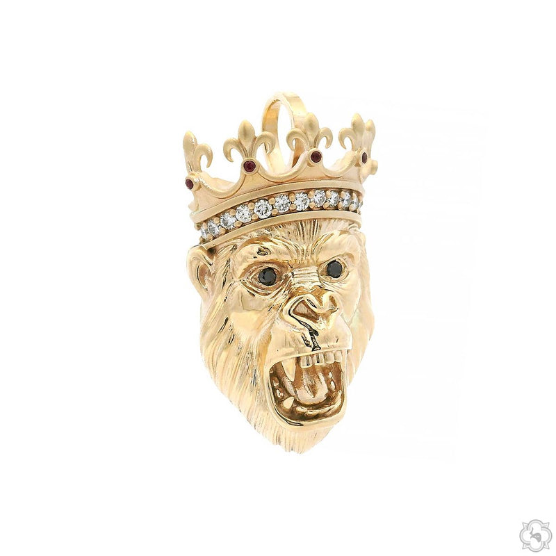 Gorilla King of the Jungle Pendant 70649 - Image 2