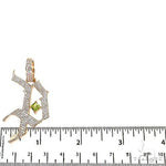 Gothic Old English Initial Diamond Pendant 68667 - Image 5