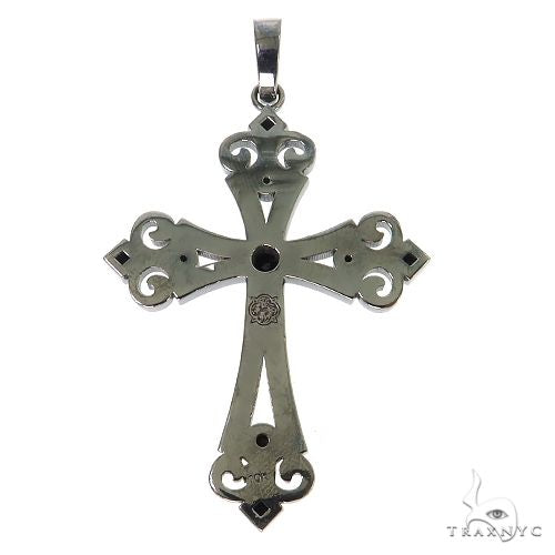 Black Diamond Gothic Celestial Cross Pendant 68845 - Image 4