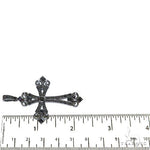 Black Diamond Gothic Celestial Cross Pendant 68845 - Image 6