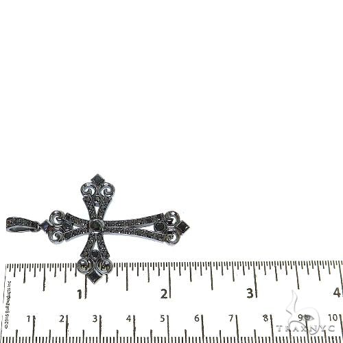 Black Diamond Gothic Celestial Cross Pendant 68845 - Image 6