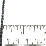 Gothic Style Black Diamond Cross Pendant Set 68713 - Image 8