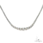 Graduated Diamond Tennis Necklace 67115 - Image 1