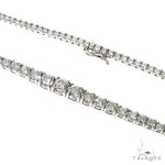 Graduated Diamond Tennis Necklace 67115 - Image 3